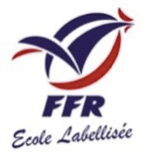 logo fédération française de rugby Ecole labellisee