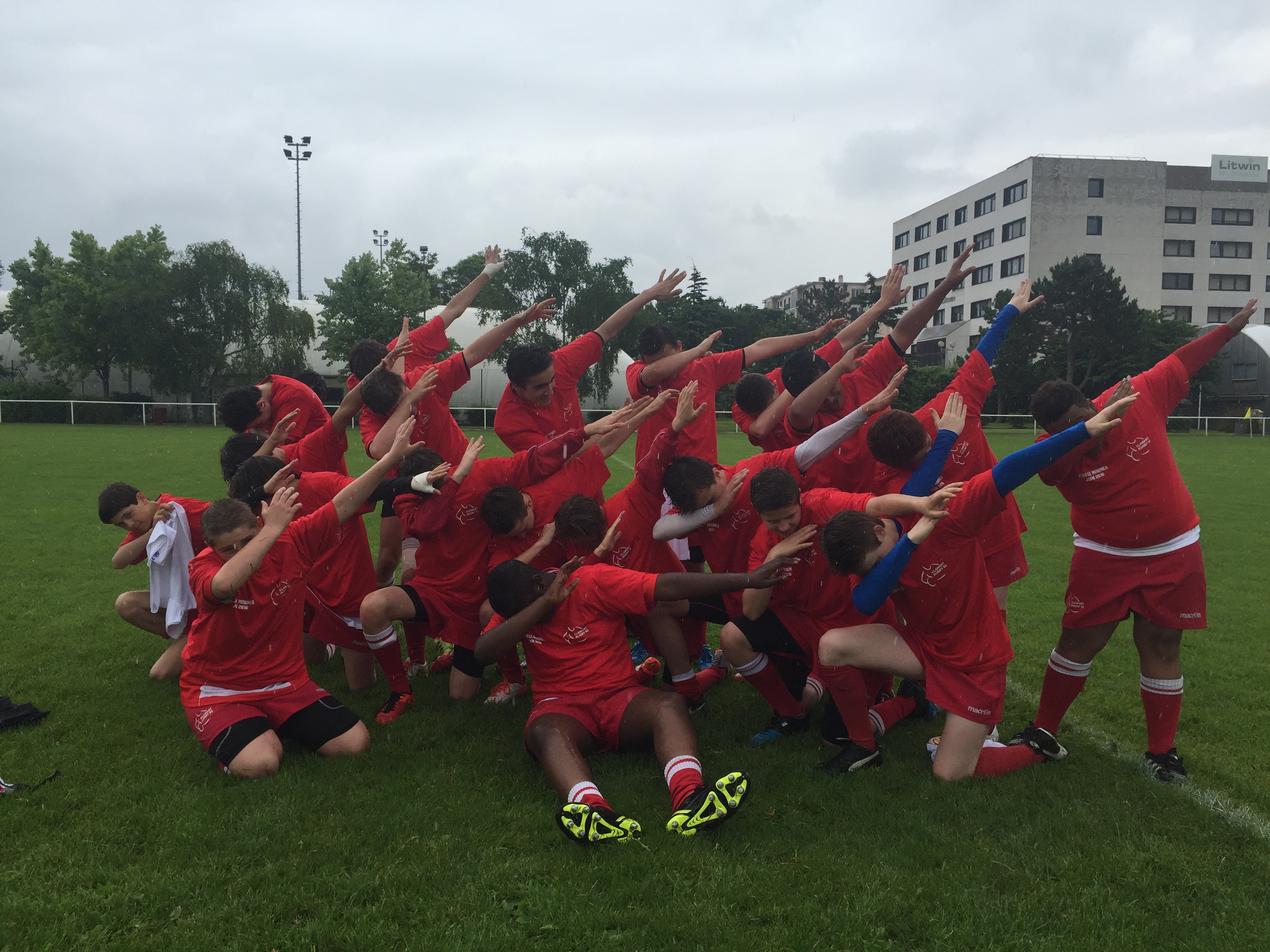 Les U14 remportent leur finale - Clamart Rugby 92-2