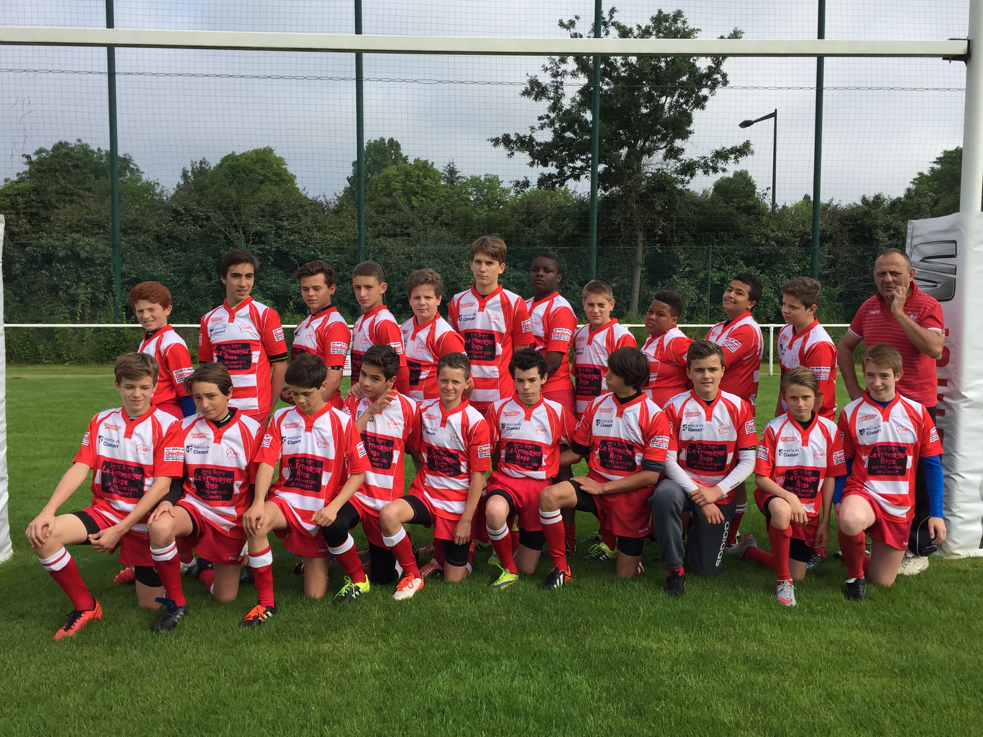 Les U14 remportent leur finale - Clamart Rugby 92-3