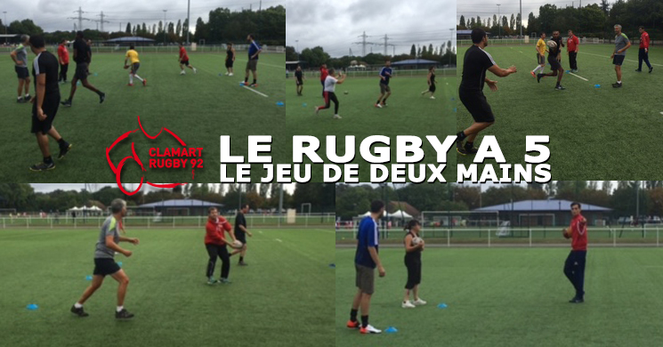 Le rugby à 5 a commencé - Clamart Rugby 92 - Ile de France