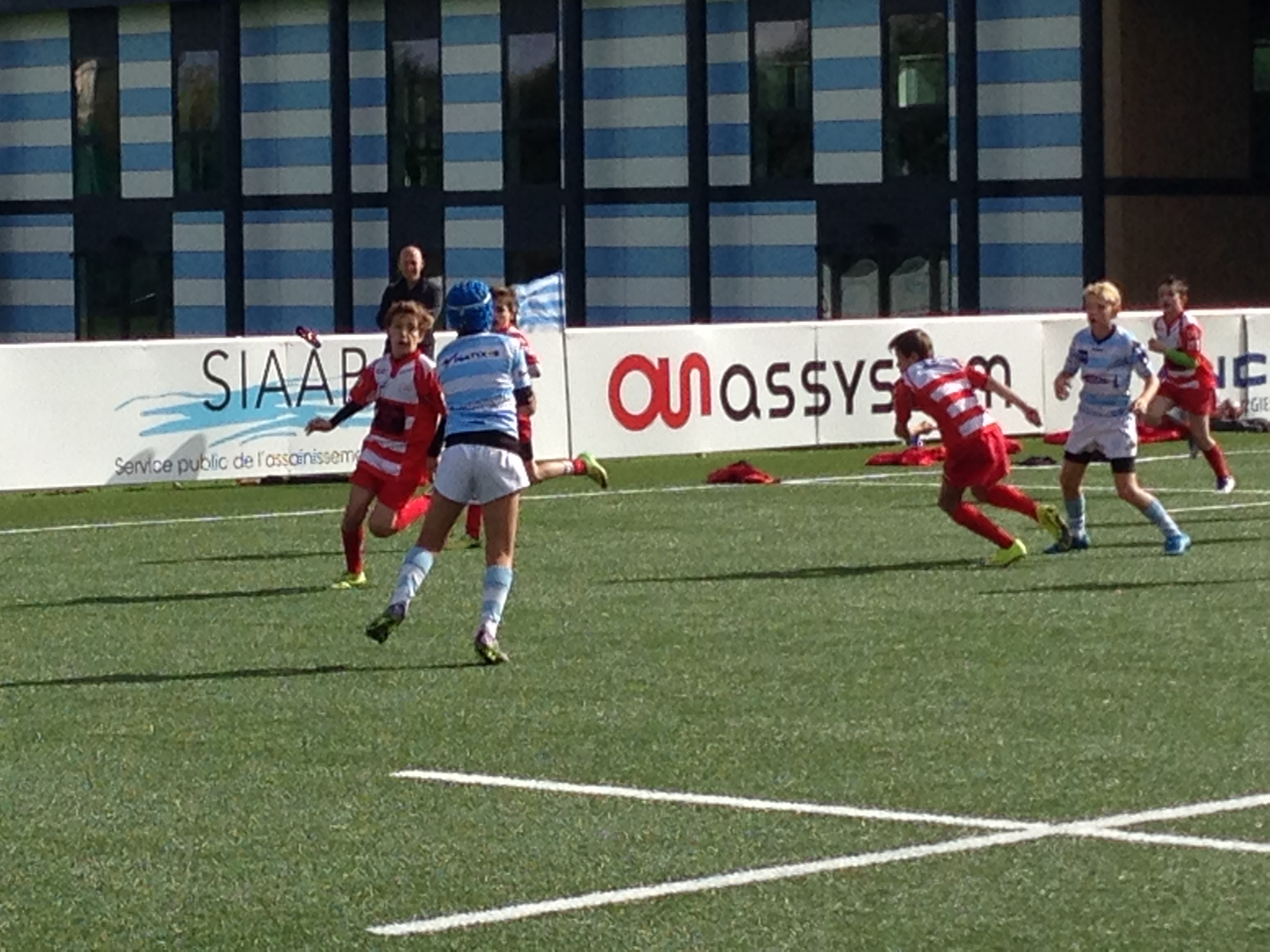 premieres rencontres u14 clamart rugby 92 équipe 2004