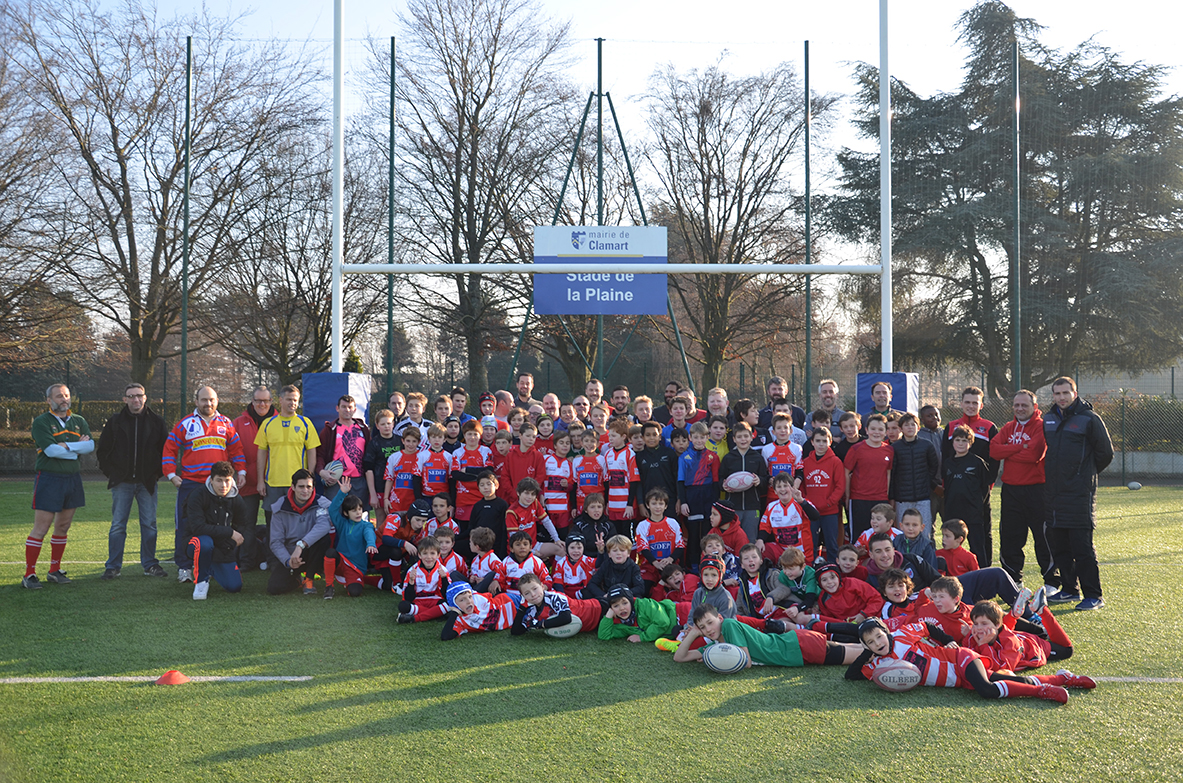 Clamart Rugby 92 - matchs Rugby festif toutes catégories Ecole de rugby-17-12-2016