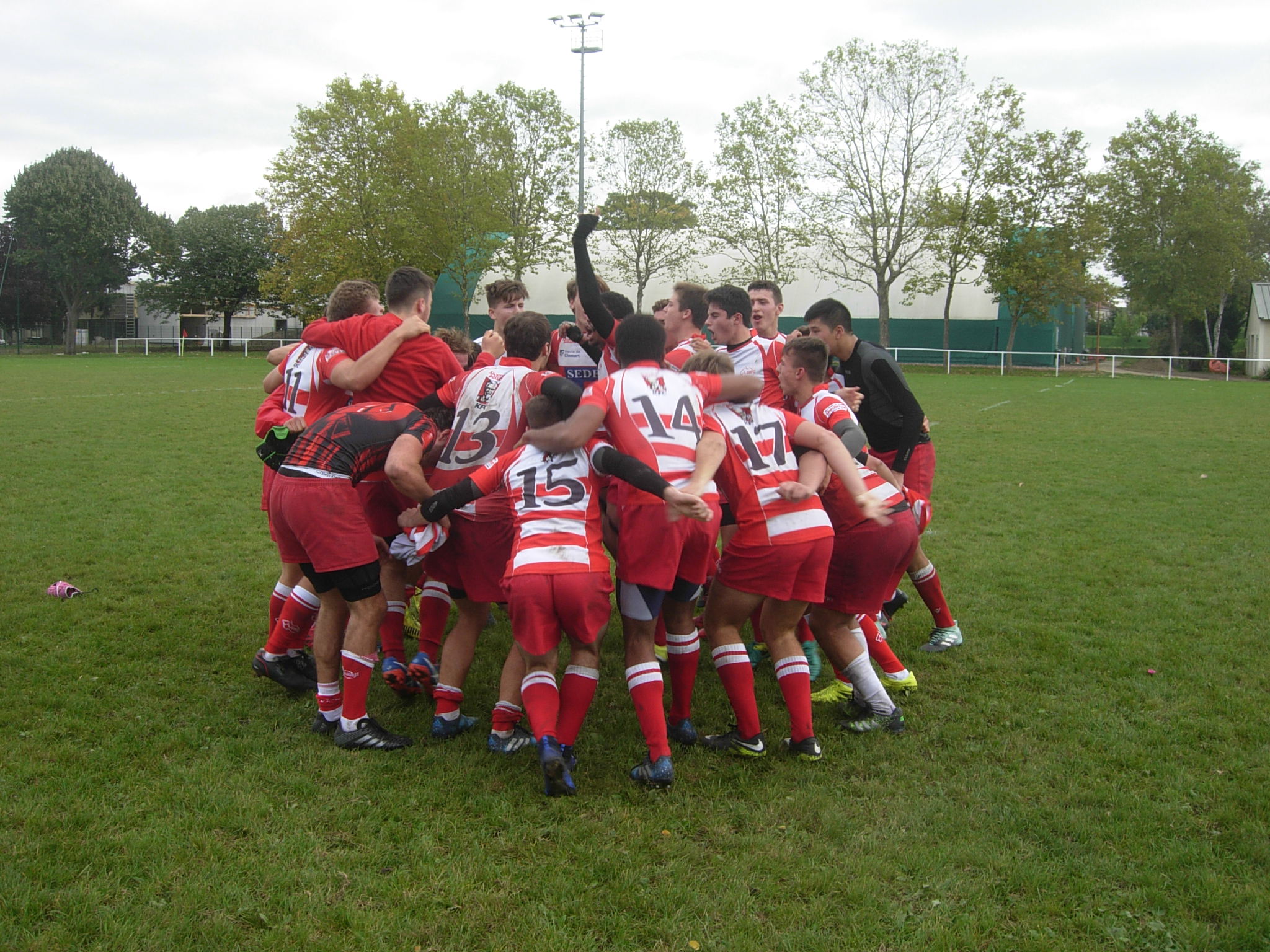 Clamart Rugby 92 -Balandrade Victoire des juniors contre Montesson- dimanche 8 septembre 2017