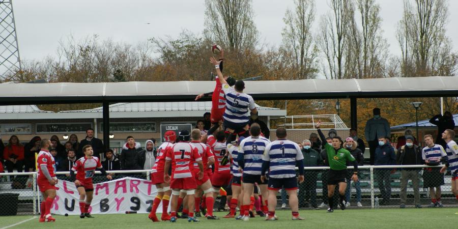 Victoire bonifiée Clamart rugby 92 au stade de la Plaine contre le RC Compiègne
