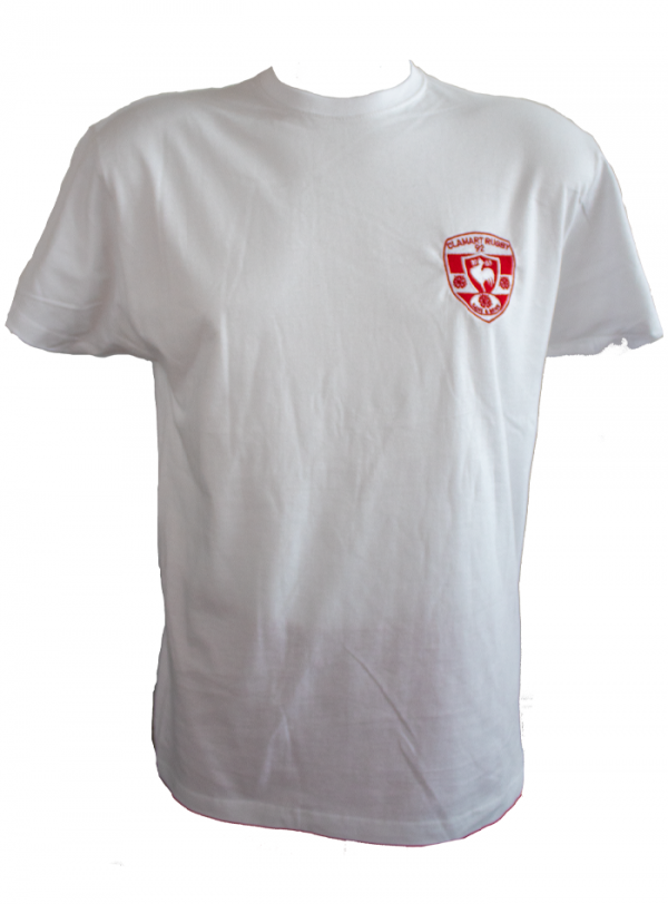 T-shirt blanc Clamart Rugby 92