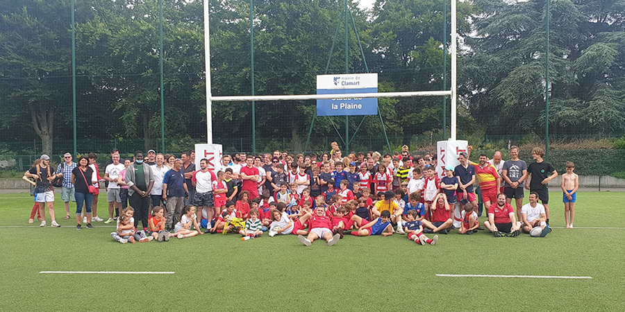Fête du Clamart Rugby 92 saison 2020 / 2021 - photo de groupe