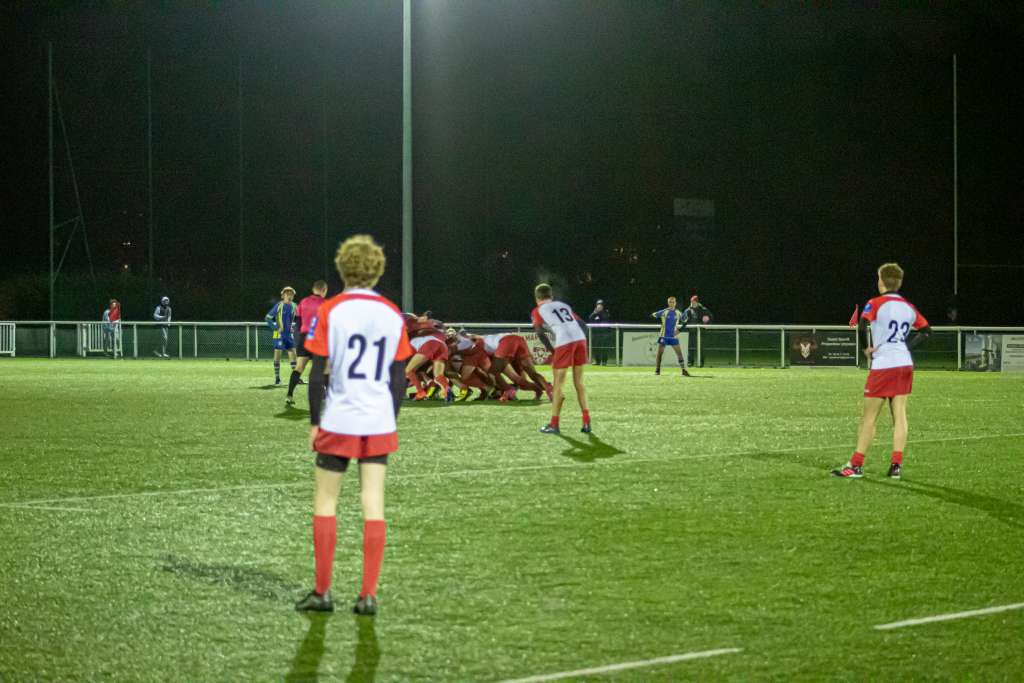les seniors confirment - photo d'une mêlée des juniors